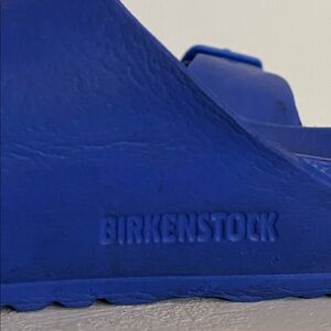 Birkenstock Royal Blue Slide Sandals